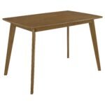 Kersey 5-piece Rectangular Dining Table Set Chestnut - Image 5