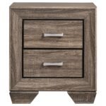 Kauffman Wooden Bedroom Set Dark Brown & Light Brown - Image 17