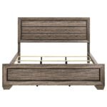 Kauffman Wood Panel Bed Dark Cocoa - Image 4