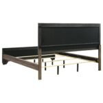 Kauffman Wood Panel Bed Dark Cocoa - Image 5