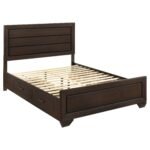 Kauffman Wooden Storage Bedroom Set Washed Taupe & Dark Cocoa - Image 11