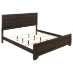 Kauffman Wooden Bedroom Set Dark Brown & Light Brown - Image 13