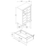 Kauffman Wooden Bedroom Set Dark Brown & Light Brown - Image 23