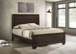 Kauffman Wood Panel Bed Dark Cocoa - Image 2