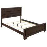Kauffman Wood Panel Bed Dark Cocoa - Image 12