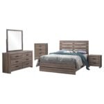 Brantford Wooden Bedroom Set Barrel Oak & Coastal White - Image 15