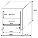 Brantford Wooden Bedroom Set Barrel Oak & Coastal White - Image 17