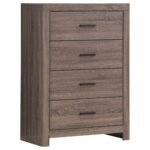 Brantford 4-drawer Bedroom Chest Oak - Image 2