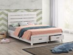 Brantford Wood Storage Panel Bed Barrel Oak - Image 2