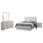 Brantford Wooden Bedroom Set Barrel Oak & Coastal White - Image 19
