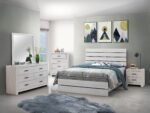 Brantford Wooden Bedroom Set Barrel Oak & Coastal White - Image 5
