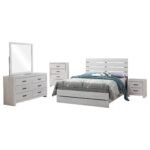 Brantford Wooden Bedroom Set Barrel Oak & Coastal White - Image 25