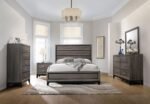 Watson Wooden Bedroom Set Grey Oak - Image 2