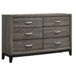 Watson Wooden Bedroom Set Grey Oak - Image 7