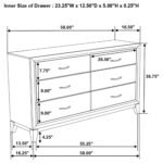 Watson Wooden Bedroom Set Grey Oak - Image 14