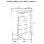 Watson Wooden Bedroom Set Grey Oak - Image 15
