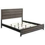 Watson Wood Panel Bed Grey Oak - Image 3