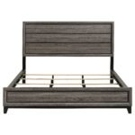 Watson Wood Panel Bed Grey Oak - Image 4