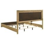 Hyland Panel Bed LED Headboard Natural - Image 6