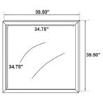 Marceline LED Headboard Bedroom Set White & Black - Image 14