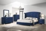 Melody Bedroom Set Pacific Blue and Grey - Image 5