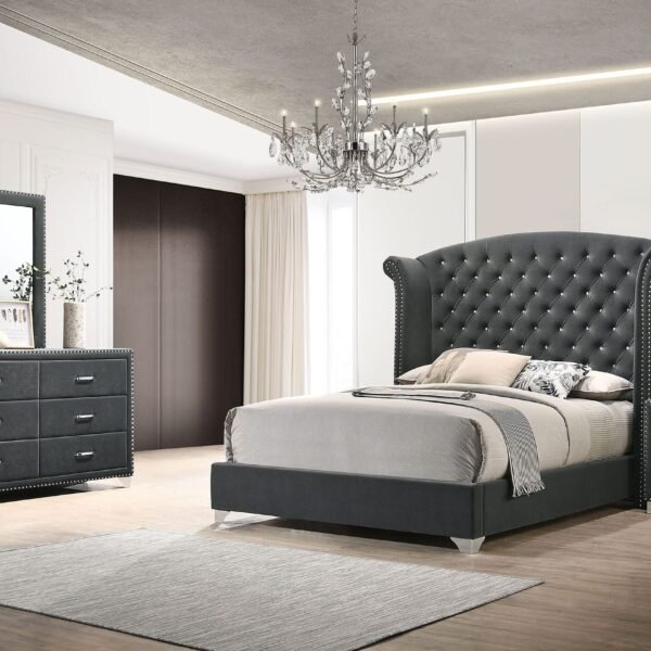 Melody Bedroom Set Pacific Blue and Grey