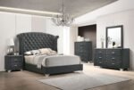 Melody Bedroom Set Pacific Blue and Grey - Image 4