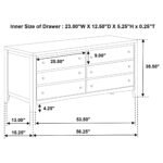 Wilkes Upholstered Bedroom Set Dark Brown - Image 12
