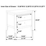 Wilkes Upholstered Bedroom Set Dark Brown - Image 18