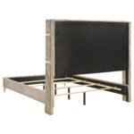 Lucia Wingback Bedroom Set Beige & White - Grey & Black - Image 9
