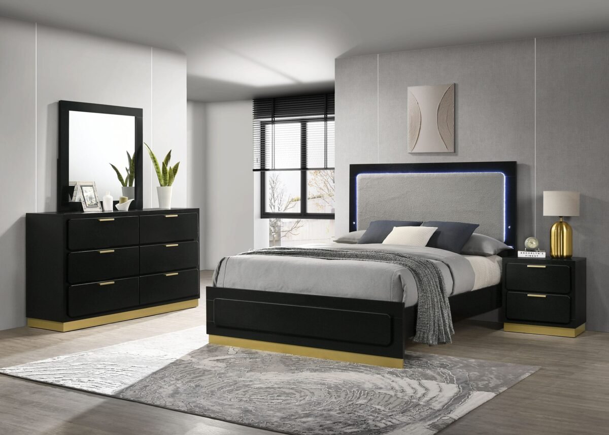 Rustic Wood Storage Bed Collection