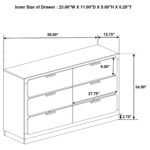 Caraway LED Headboard Bedroom Set Black & White - Image 21