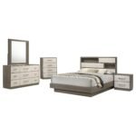 Fenwick Wooden Storage Bedroom Set Grey - Image 2