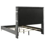 Lucia Wingback Bedroom Set Beige & White - Grey & Black - Image 21