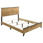 Kaywood 52-inch Wooden Panel Bed Natural Pine - Image 4