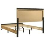 Kaywood 52-inch Wooden Panel Bed Natural Pine - Image 5