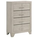 Trenton 4-drawer Bedroom Chest of Drawers Beige - Image 2