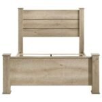 Oakglen 55-inch Panel Bed Weathered Oak - Image 4