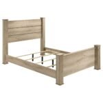 Oakglen Wooden Bedroom Set Oak - Image 4