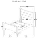 Oakglen Wooden Bedroom Set Oak - Image 9