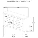 Oakglen Wooden Bedroom Set Oak - Image 11