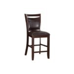 Louise 7-Pcs Dining Set Color Dark Brown - Image 4