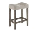 Lucian Counter Dining Set Brown Creamy & Gray - Image 4