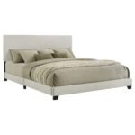 Dorian Fabric Upholstered Panel Bed - Image 2