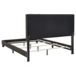 Mapes Upholstered Panel Bed Charcoal - Image 3