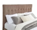 Senna Upholstered Audio Flame Visualizer Bed Brown - Image 6