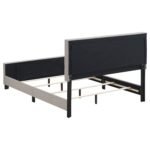 Fairfield Upholstered Panel Bed Beige - Image 4