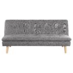Scout Upholstered Tufted Convertible Sofa Bed Grey - Image 4
