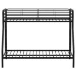 Trinity Twin Over Full Metal Bunk Bed Black - Image 7