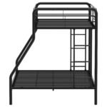 Trinity Twin Over Full Metal Bunk Bed Black - Image 9